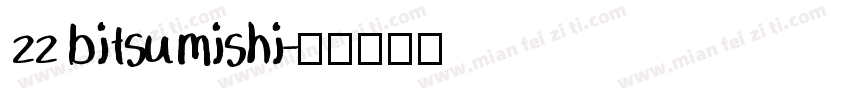 zz bitsumishi字体转换